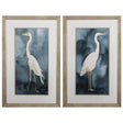 Paragon Simple Egret S/2 Teal 33 X 21 X 1 Wall Art
