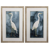 Paragon Simple Egret S/2 Teal 33 X 21 X 1 Wall Art