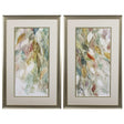 Paragon Rainy Cascade S/2 Blue 33 X 21 X 1 Wall Art