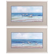 Paragon Shore Searching S/2 Blue 19 X 31 X 1 Wall Art