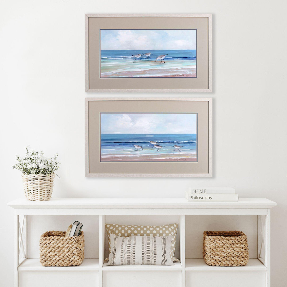 Paragon Shore Searching S/2 Blue 19 X 31 X 1 Wall Art