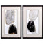Paragon Stones S/2 Gray 32 X 20 X 2 Wall Art