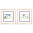 Paragon Summer Ride S/2 Blue 19 X 19 X 1 Wall Art