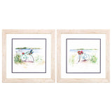 Paragon Summer Ride S/2 Blue 19 X 19 X 1 Wall Art
