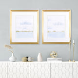 Paragon Placid Waters S/2 Blue 21 X 18 X 2 Wall Art