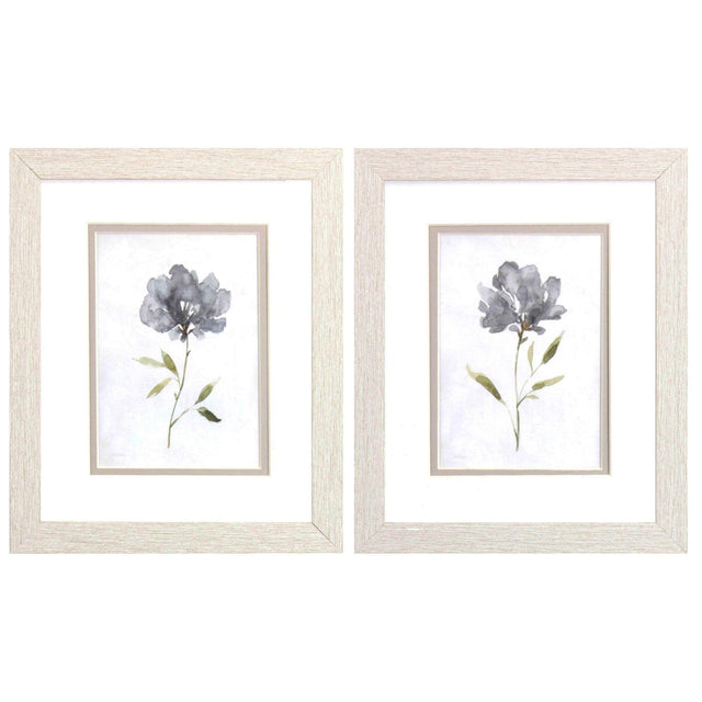 Paragon Botanical Beauty S/2 Gray 11 X 09 X 1 Wall Art