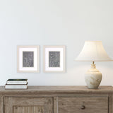 Paragon Gray Poppies Sketch S/2 Gray 11 X 09 X 1 Wall Art