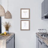 Paragon Corkscrew Variety B S/2 Brown 18 X 16 X 1 Wall Art