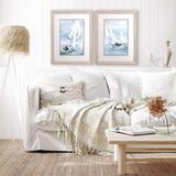 Paragon Sail Wind S/2 Blue 27 X 21 X 1 Wall Art