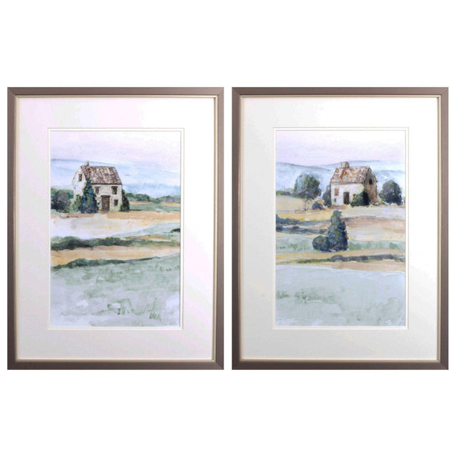 Paragon On the Countryside S/2 Green 25 X 19 X 1 Wall Art