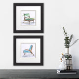 Paragon Retro Comfort A S/2 Green 12 X 12 X 2 Wall Art