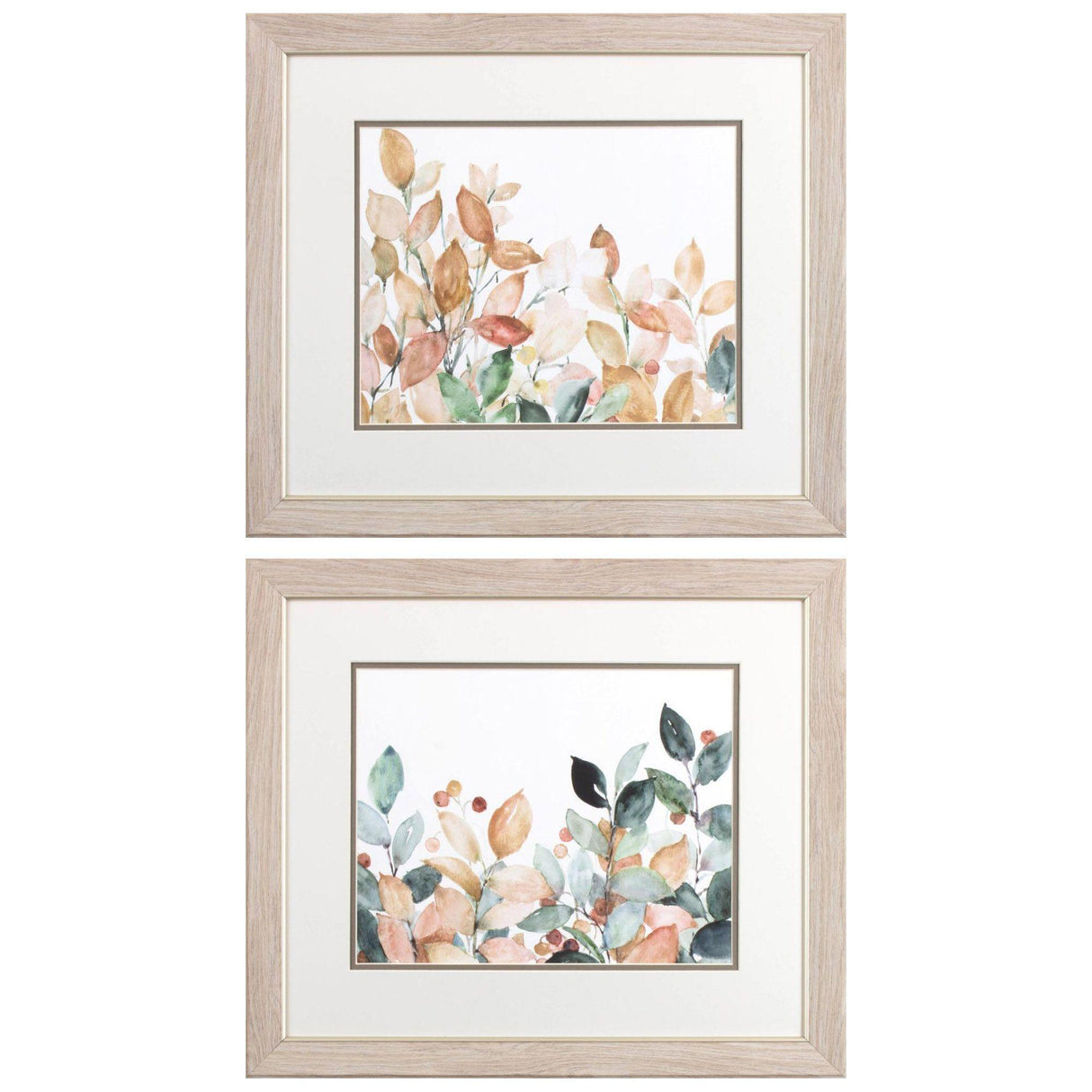 Paragon Autumn Leaves S/2 Green 19 X 22 X 1 Wall Art