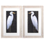 Paragon White Heron S/2 Neutral 34 X 22 X 2 Wall Art