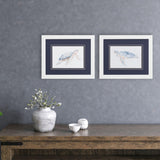 Paragon Turtle Trail S/2 Blue 09 X 11 X 2 Wall Art