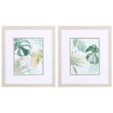 Paragon Tropical Whisper S/2 Green 16 X 14 X 1 Wall Art