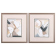 Paragon Marble Lines S/2 Green 16 X 14 X 1 Wall Art