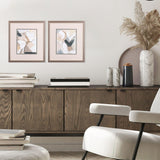 Paragon Marble Lines S/2 Green 16 X 14 X 1 Wall Art