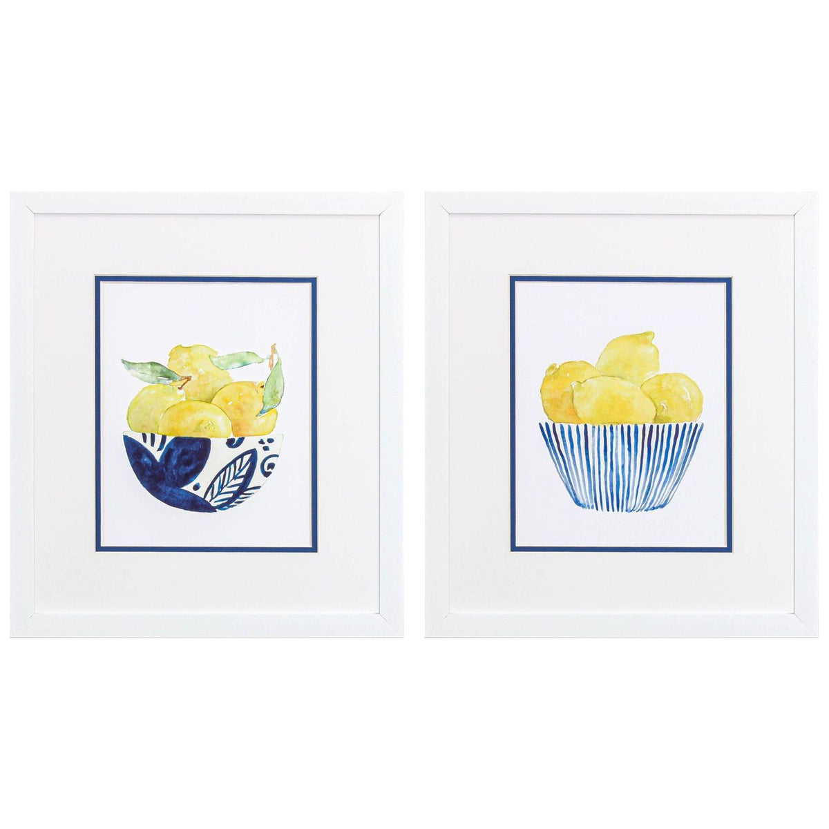 Paragon Bowl of Lemons S/2 Yellow 16 X 14 X 2 Wall Art