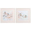 Paragon Spring Branch Birds S/2 Pink 17 X 17 X 1 Wall Art