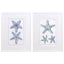 Paragon Blue Sea Stars B S/2 Blue 25 X 19 X 2 Wall Art