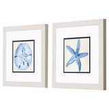 Paragon Coastal Watercolor A S/2 Blue 11 X 11 X 1 Wall Art