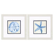 Paragon Coastal Watercolor A S/2 Blue 11 X 11 X 1 Wall Art