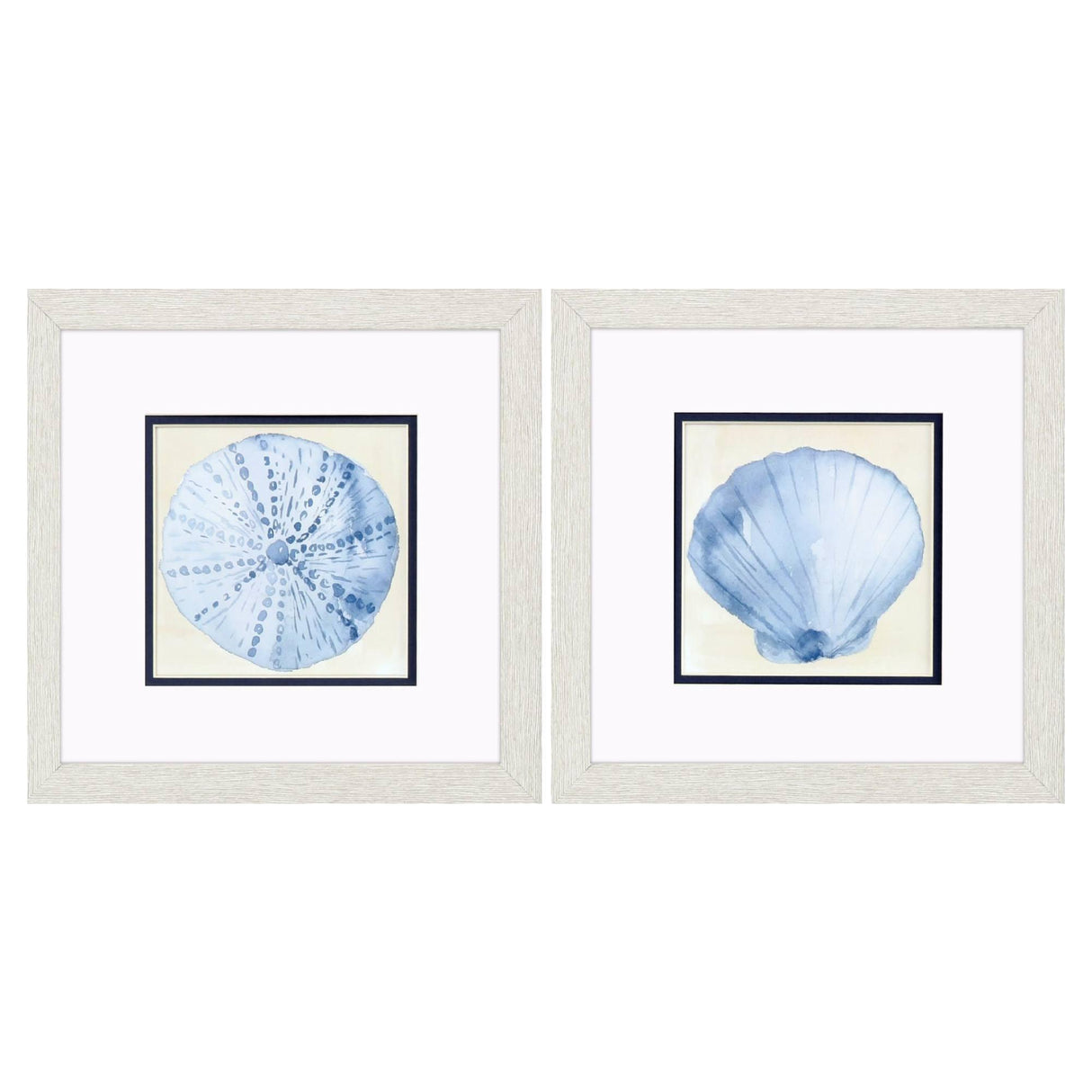 Paragon Coastal Watercolor B S/2 Blue 11 X 11 X 1 Wall Art