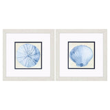 Paragon Coastal Watercolor B S/2 Blue 11 X 11 X 1 Wall Art