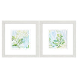 Paragon Seaweed Scramble S/2 Blue 11 X 11 X 1 Wall Art
