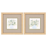 Paragon Greenery Bouquet S/2 Green 12 X 12 X 1 Wall Art