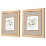 Paragon Greenery Bouquet S/2 Green 12 X 12 X 1 Wall Art