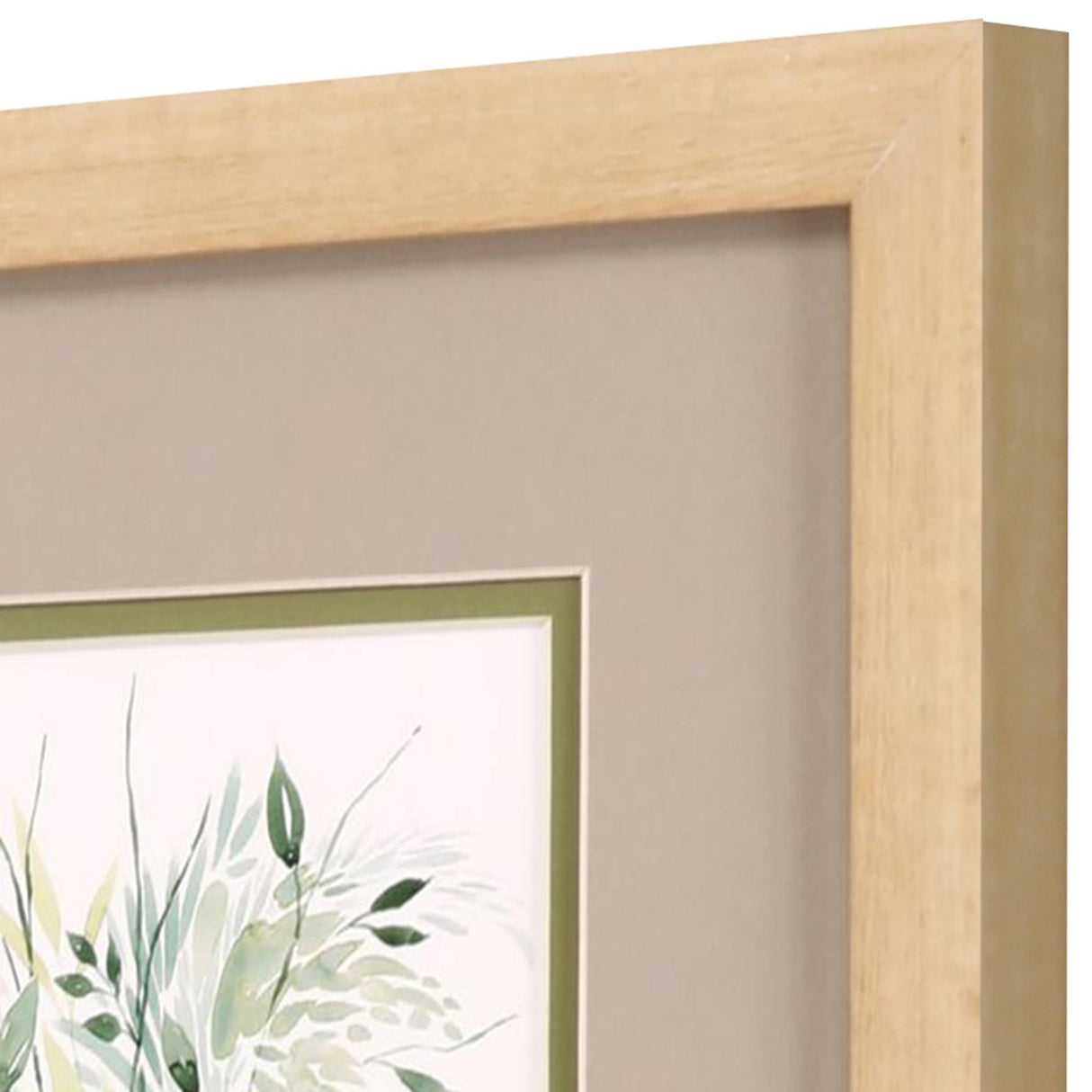 Paragon Greenery Bouquet S/2 Green 12 X 12 X 1 Wall Art