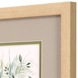 Paragon Greenery Bouquet S/2 Green 12 X 12 X 1 Wall Art