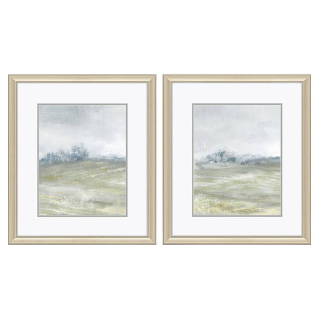Paragon Morning Mist S/2 Blue 21 X 18 X 1 Wall Art