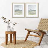 Paragon Morning Mist S/2 Blue 21 X 18 X 1 Wall Art