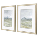Paragon Morning Mist S/2 Blue 21 X 18 X 1 Wall Art
