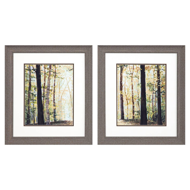 Paragon Autumn Forest S/2 Brown 22 X 19 X 1 Wall Art