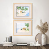 Paragon Tropical Vacation S/2 Green 18 X 21 X 1 Wall Art