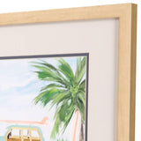 Paragon Tropical Vacation S/2 Green 18 X 21 X 1 Wall Art