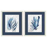 Paragon Coral Plant S/2 Blue 20 X 17 X 1 Wall Art