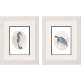 Paragon Seaside II S/2 Blue 11 X 09 X 1 Wall Art