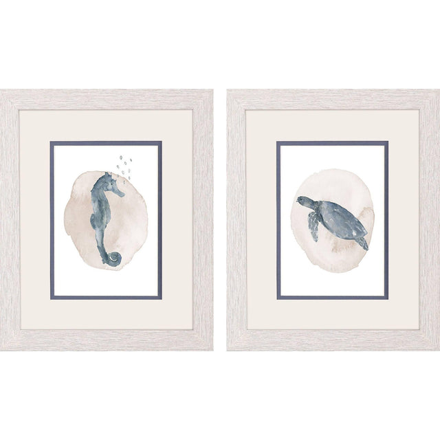 Paragon Seaside II S/2 Blue 11 X 09 X 1 Wall Art