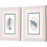 Paragon Seaside II S/2 Blue 11 X 09 X 1 Wall Art