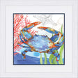 Paragon Oceana Crab 2 Blue 36 X 36 X 1 Wall Art
