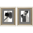 Paragon Square Tendencies S/2 Black 13 X 11 X 1 Wall Art