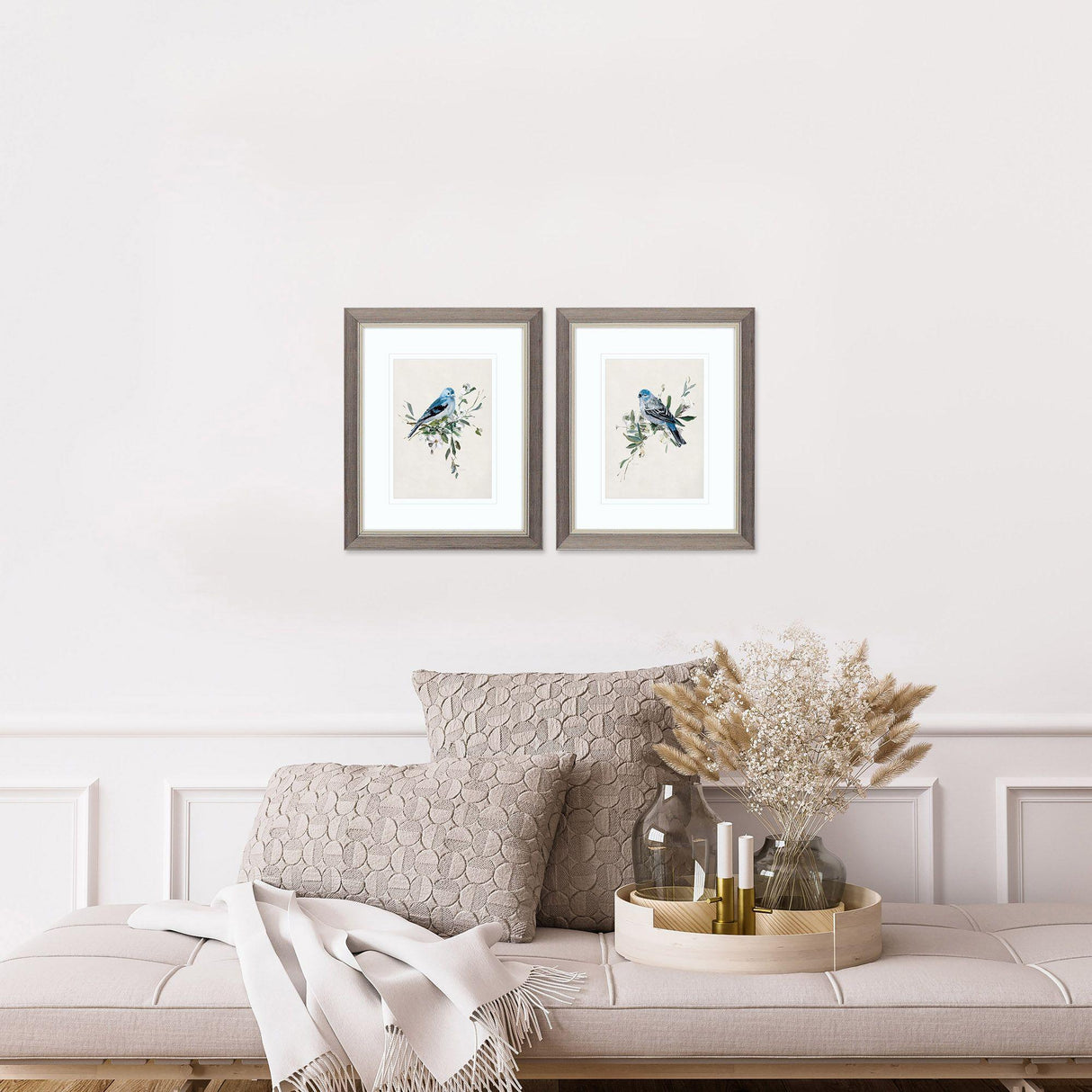 Paragon Bluebird Happy S/2 Blue 11 X 09 X 1 Wall Art