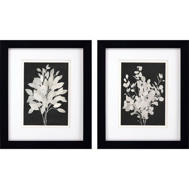 Paragon Misty Branches S/2 Black 11 X 09 X 2 Wall Art