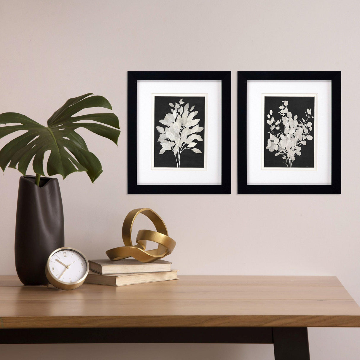 Paragon Misty Branches S/2 Black 11 X 09 X 2 Wall Art