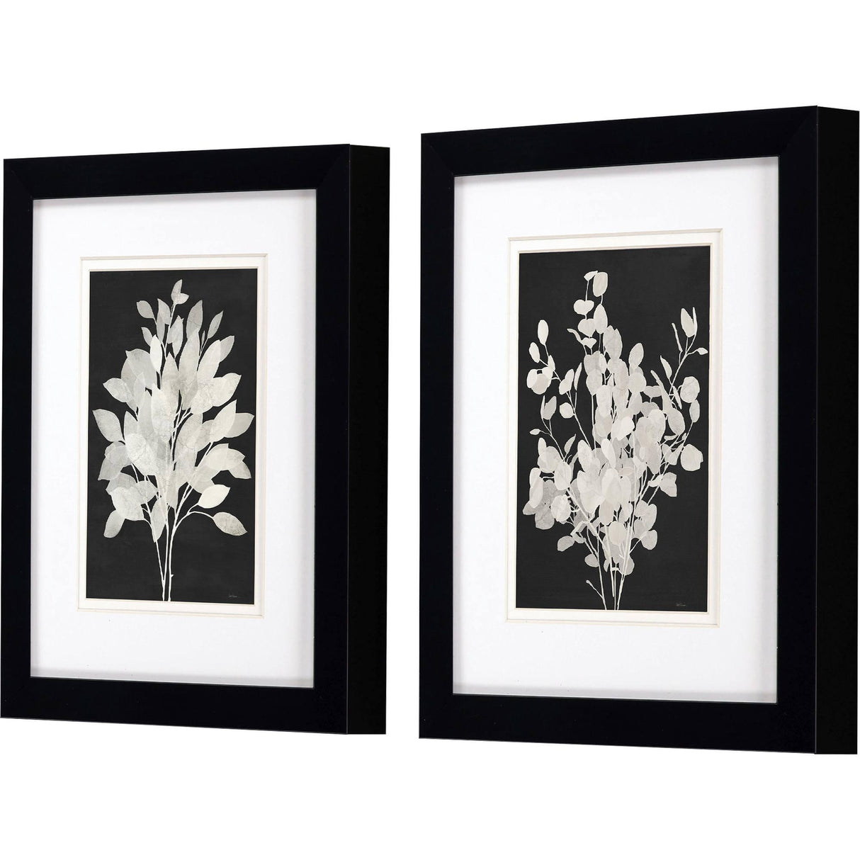 Paragon Misty Branches S/2 Black 11 X 09 X 2 Wall Art