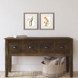 Paragon Floral Beauty I S/2 Orange 11 X 09 X 1 Wall Art